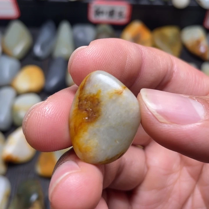 和田玉未镶嵌挂件30