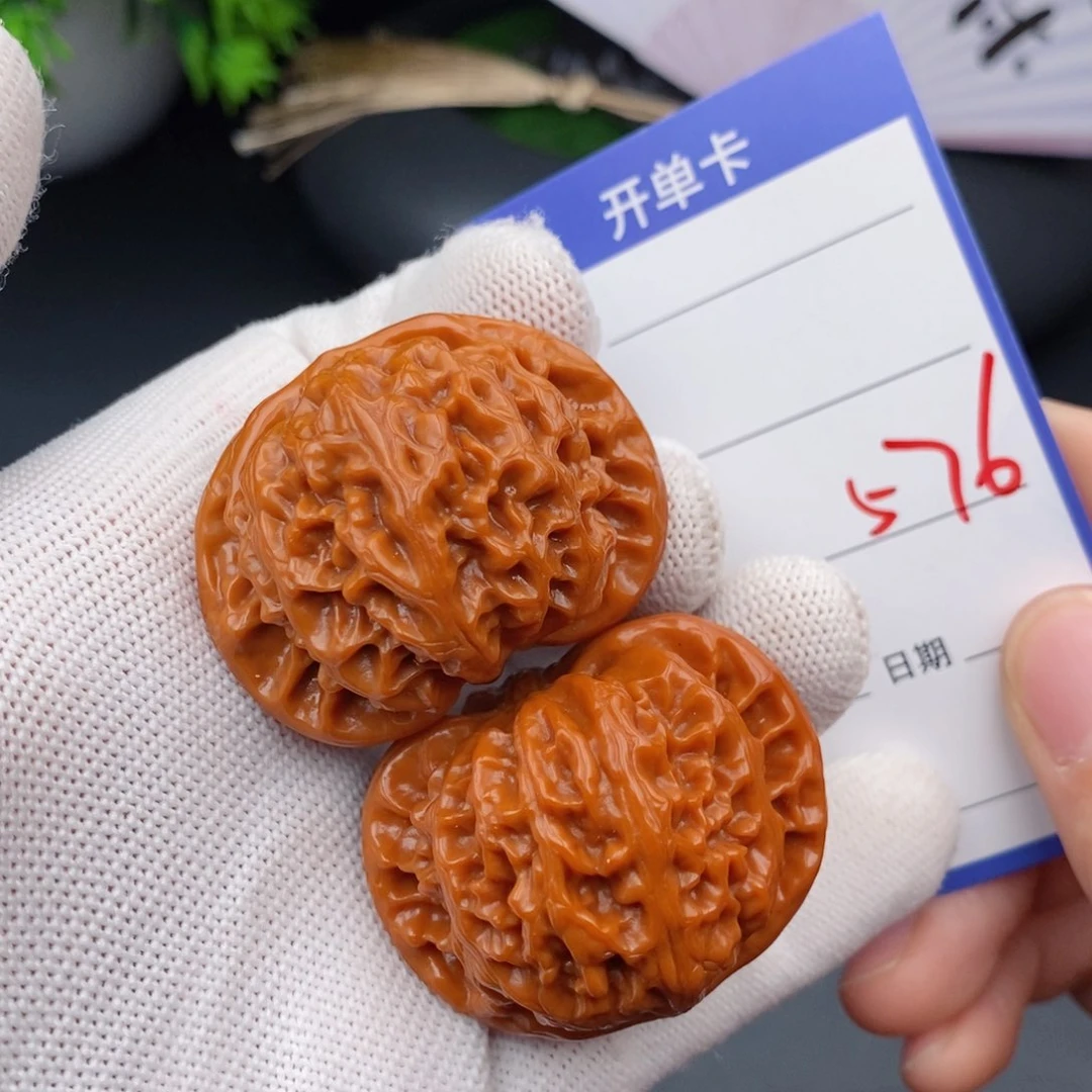 文玩核桃把件42宫灯576