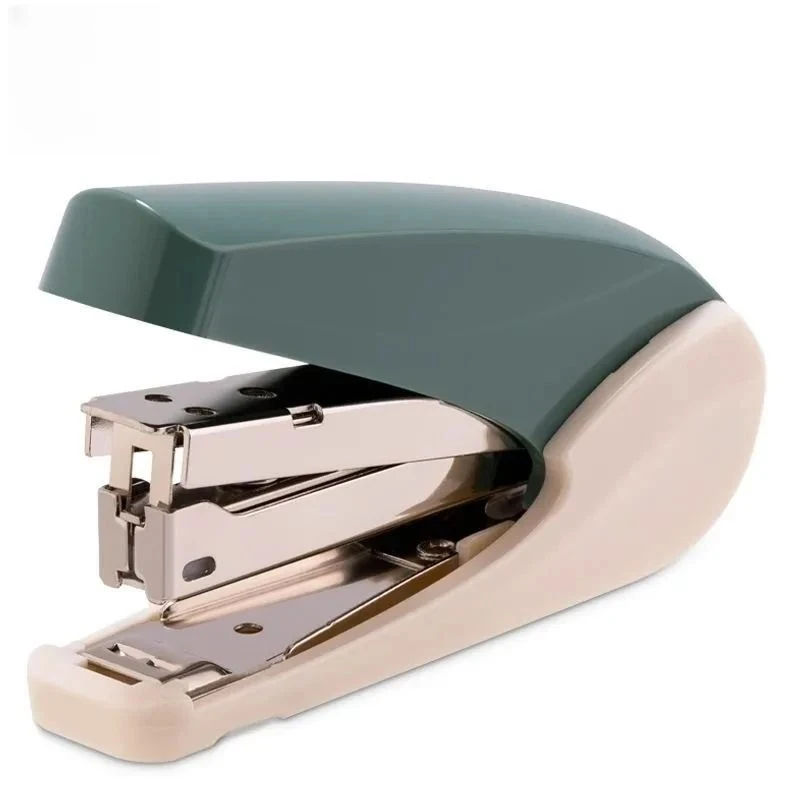 DL10号省力订书机便携式学生专用装订器高颜值自带起钉器小巧型
