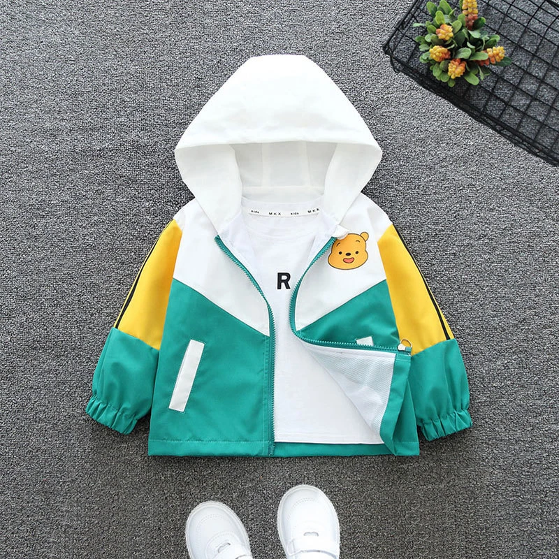 男童2025秋装新款夹克婴儿中大童洋气风衣儿童薄款小童运动上衣