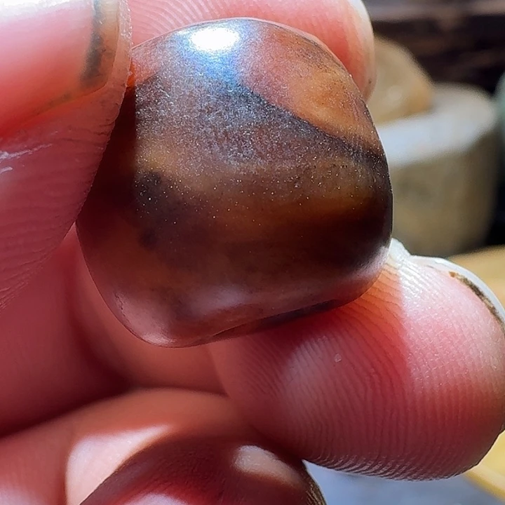 和田玉（糖玉）颈饰未镶嵌辉*