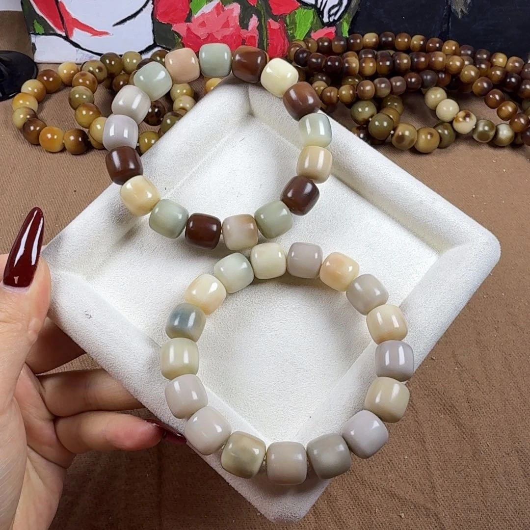 菩提根/象牙果手串正桶卡14