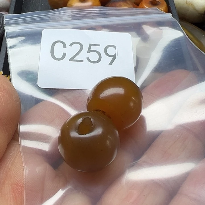 吃***猫玛瑙/玉髓未镶嵌手链