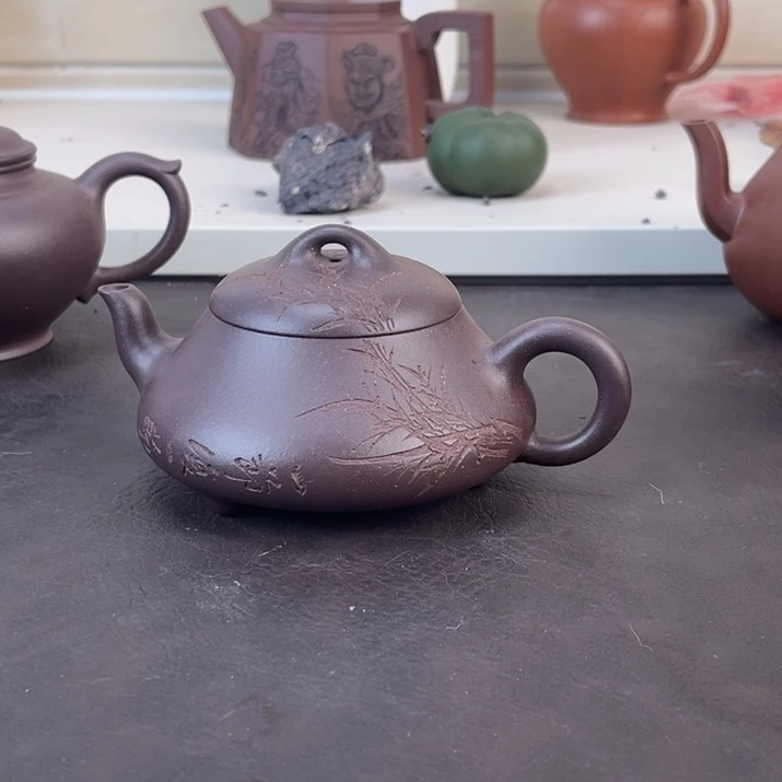 比***道茶壶紫砂宜兴紫砂壶