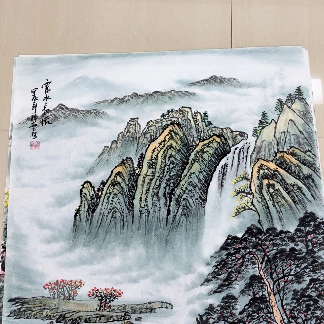 国画国画作品集一个由