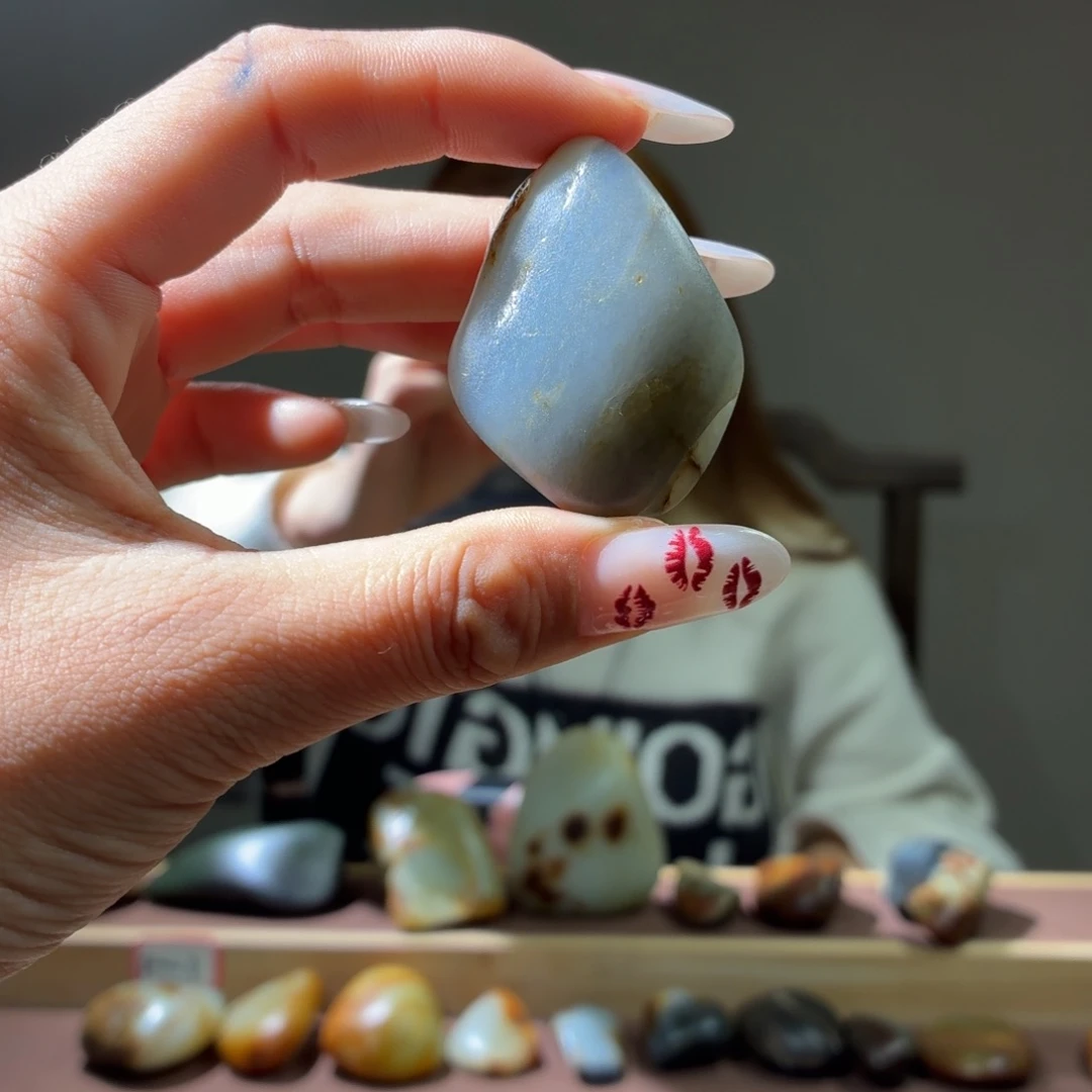 和田玉未镶嵌挂件46.2