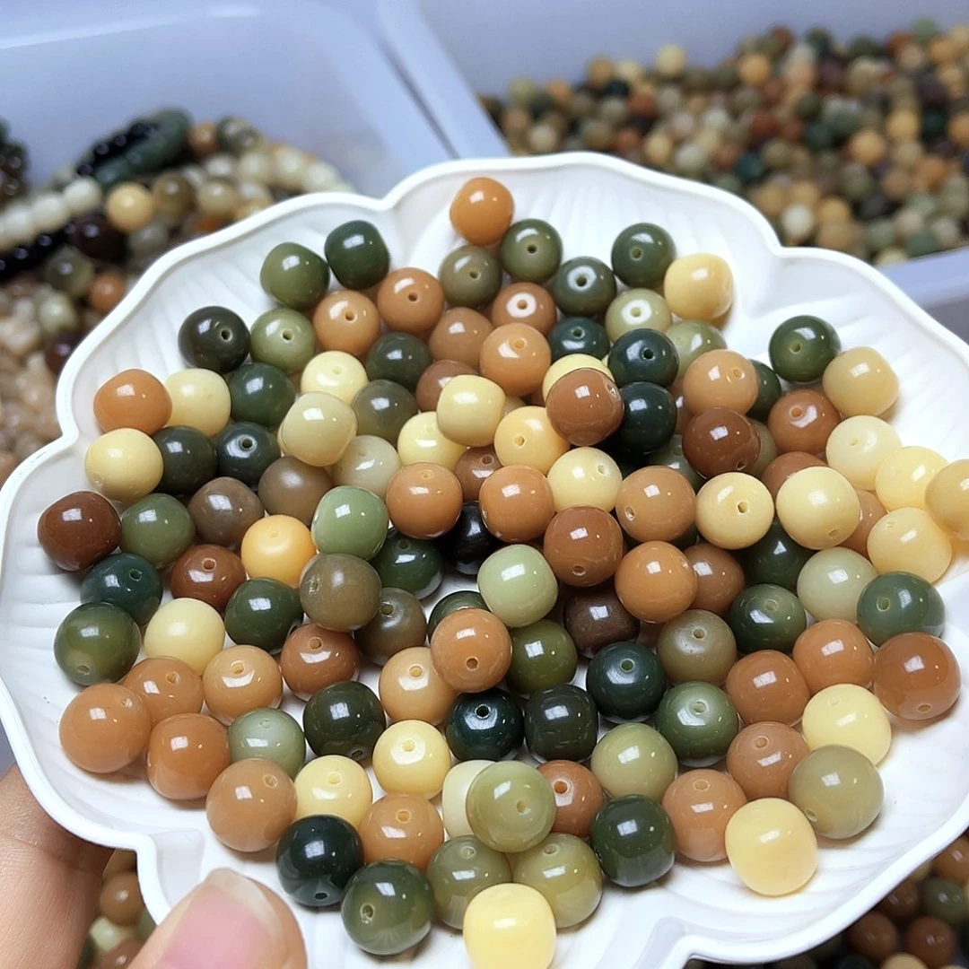 白玉菩提吊坠白玉菩提12多宝桶30颗卡灯牌宠20颗