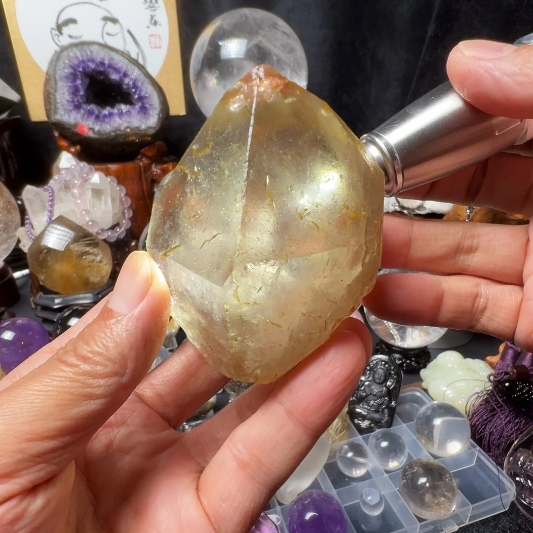 珠宝半成品未镶嵌水晶东海本地水晶簇标本