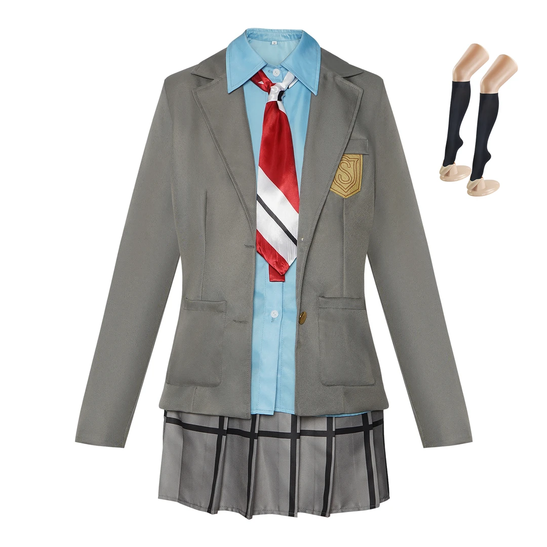 四月是你的谎言cos服宫园薰cos服有马公生校服cos舞台服男女全套