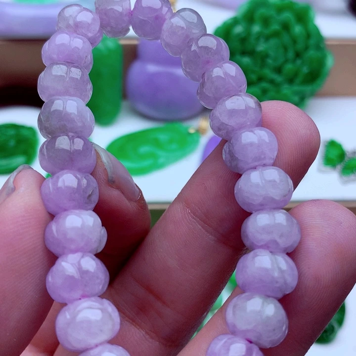 翡翠未镶嵌手链手串