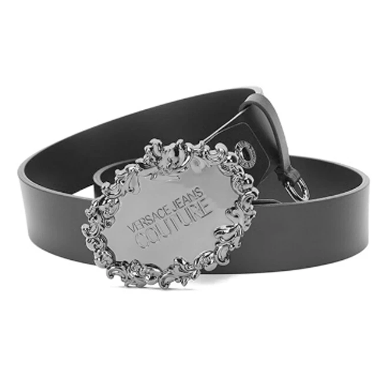 Versace Jeans Couture/Versace Jeans Couture男士金属板扣腰带