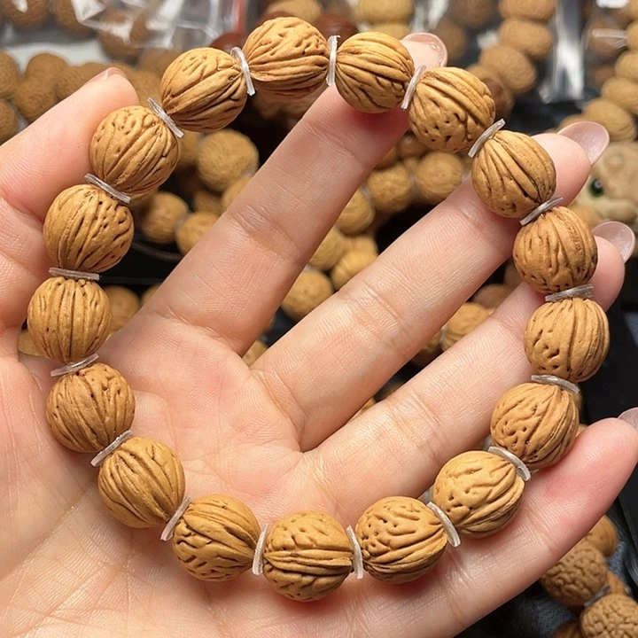 桃核手串，核桃手串13➕
