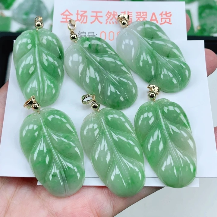 翡翠未镶嵌颈饰多样性发其1