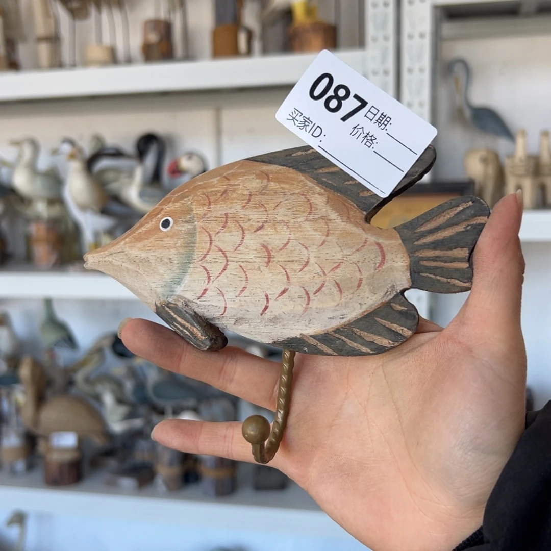 木清！外贸老货样品木雕087