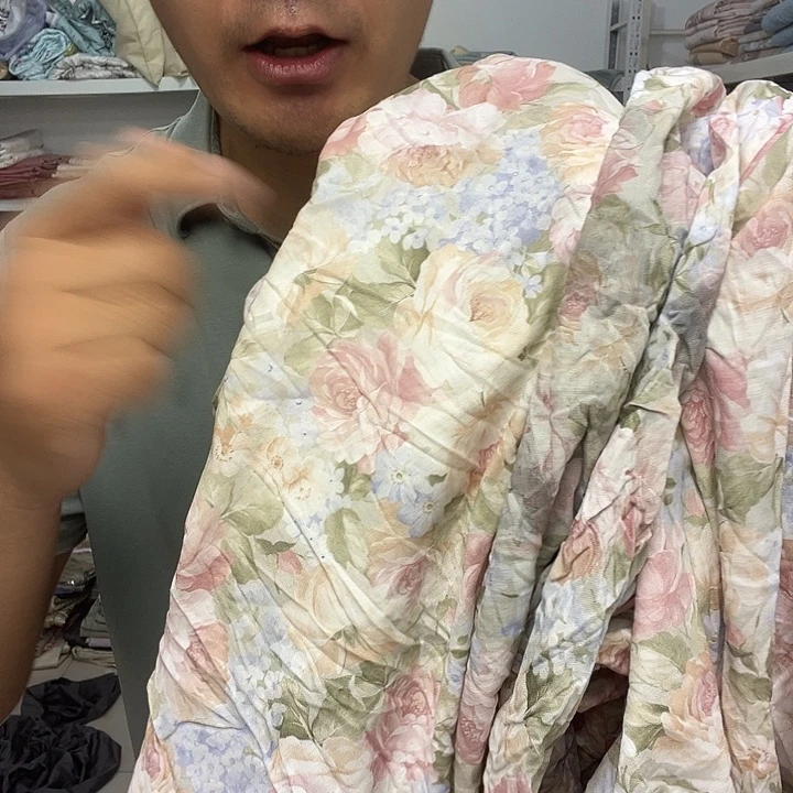 棉纯棉高货孤品面料3,8