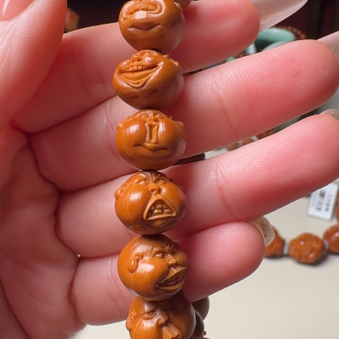 橄榄核手串/手链抱**.手工百态