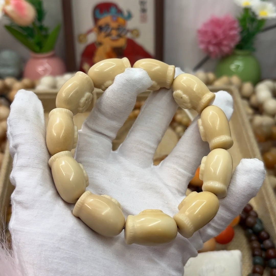 吊坠菩提根/象牙果牙果瑕疵机抛255