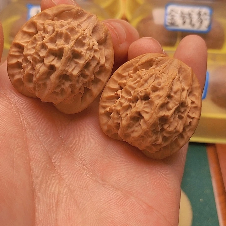 文玩核桃把件37全品蜡皮秦公子