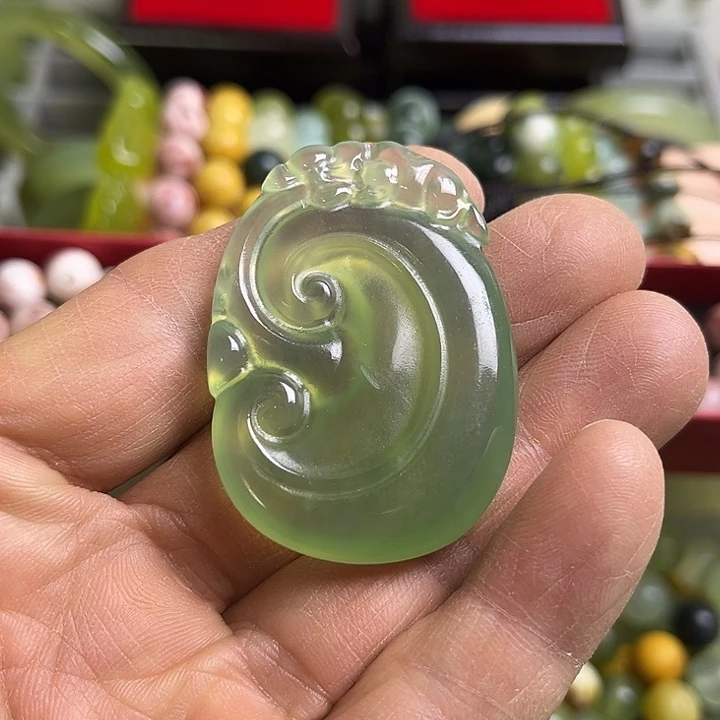 合金蛇纹石玉颈饰