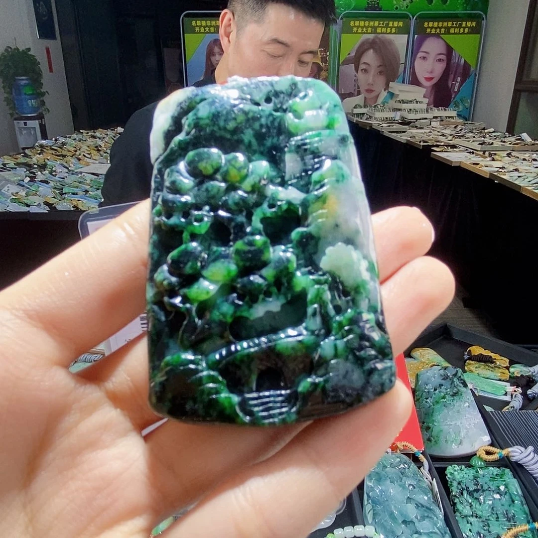 颈饰未镶嵌翡翠翡翠m