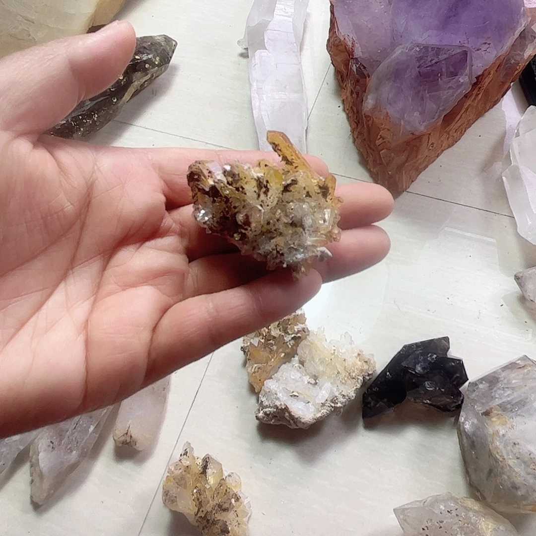 水晶天然水晶原石未镶嵌L****莹