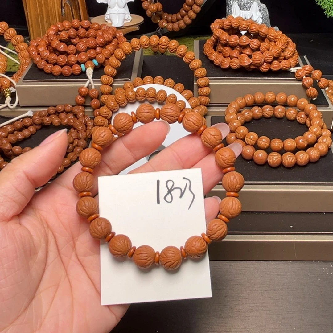 手串桃核玉玲珑10精品