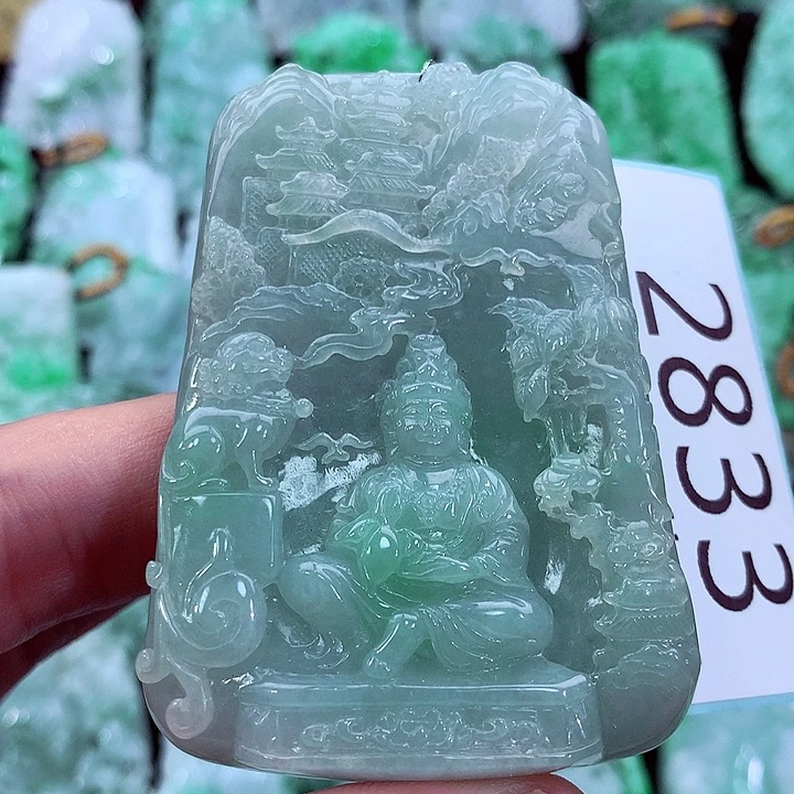 吊坠(不含链)未镶嵌翡翠