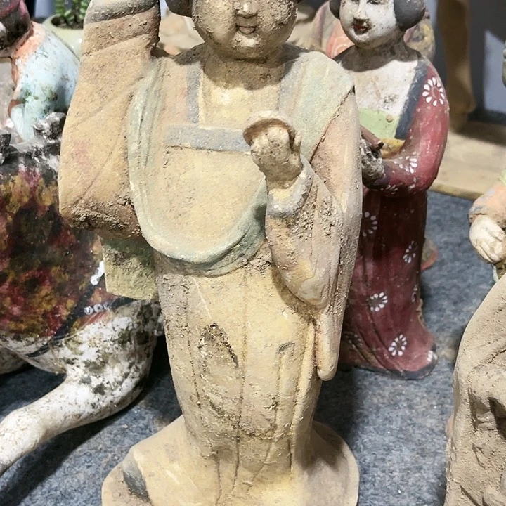 瓦当摆件摆件茶桌茶墨**主