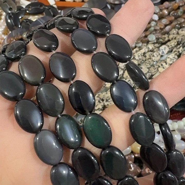 玛瑙/玉髓合金珠宝半成品一条彩耀小蛋形