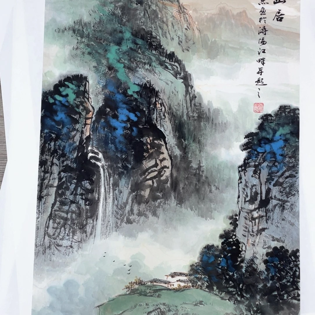 国画何润杰老师作品欣赏