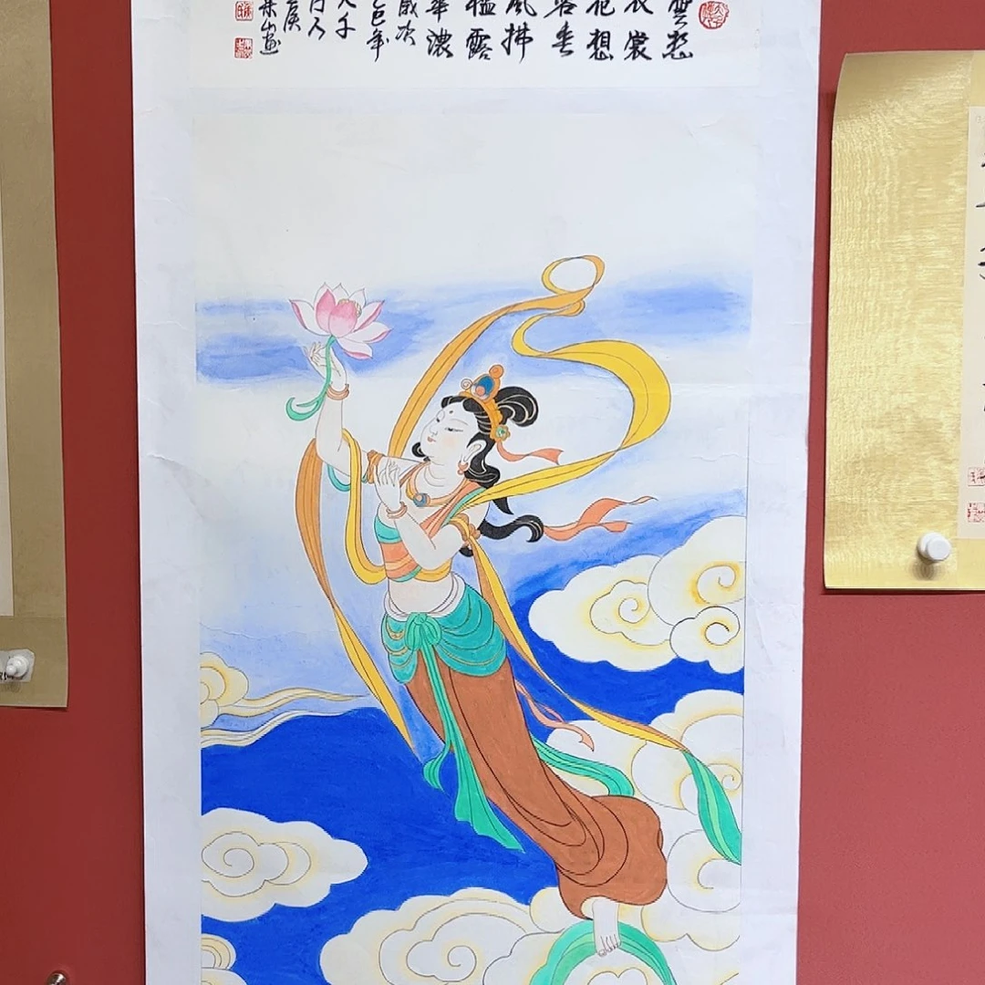 国画侯果山老师作品朵