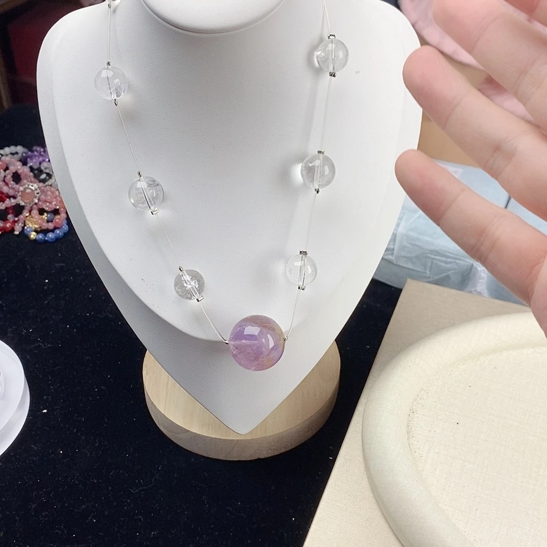 银S925镀金镶嵌手链水晶