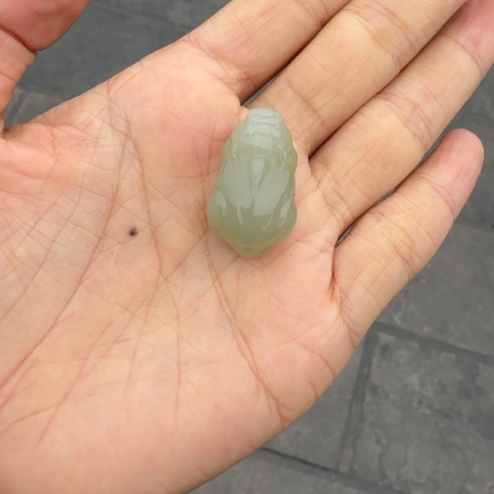 和田玉未镶嵌吊坠(不含链)