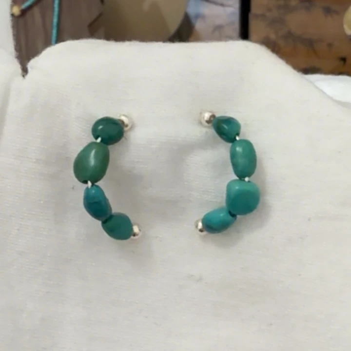 绿松石银S925镶嵌