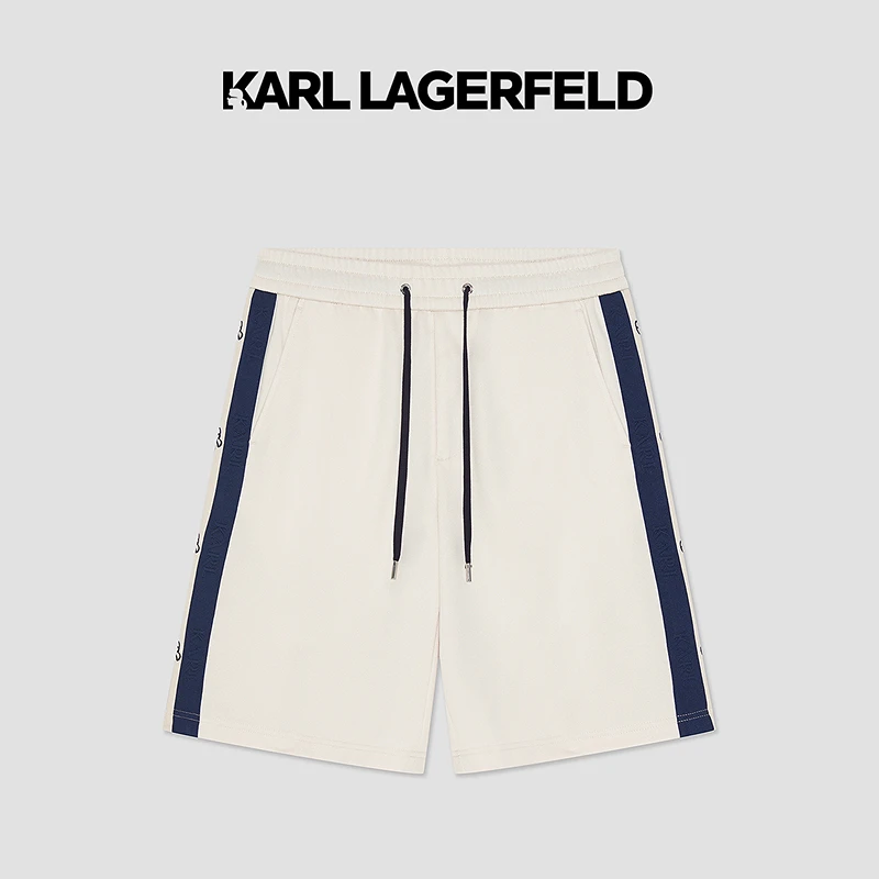 KARL LAGERFELD卡尔拉格斐2024夏季新款短裤老佛爷1K1E30404258
