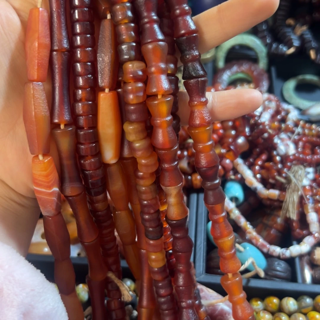 玛瑙/玉髓合金颈饰