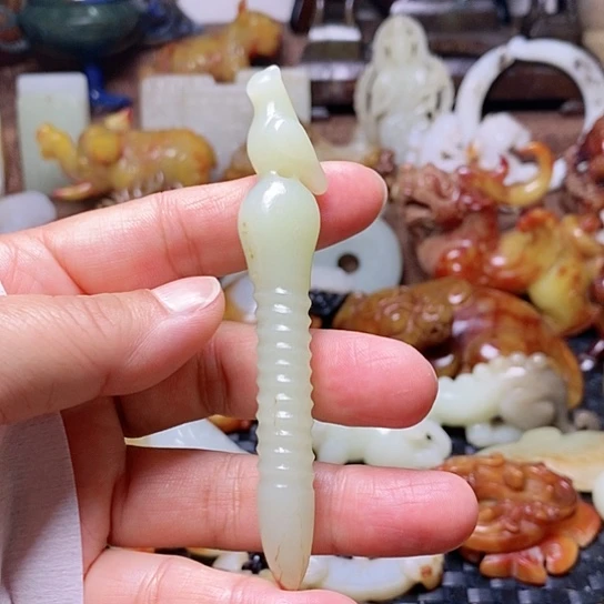 和田玉挂件未镶嵌