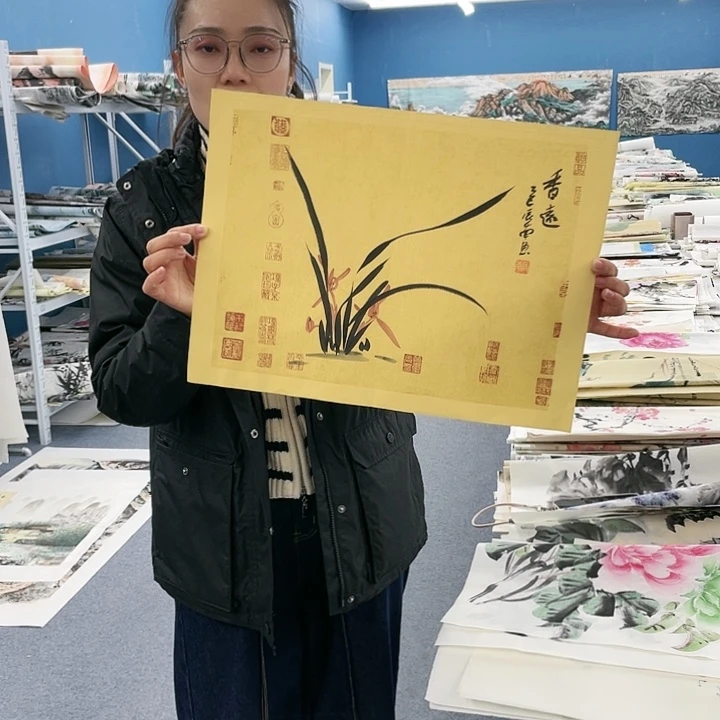国画纯手绘国画作品鉴赏