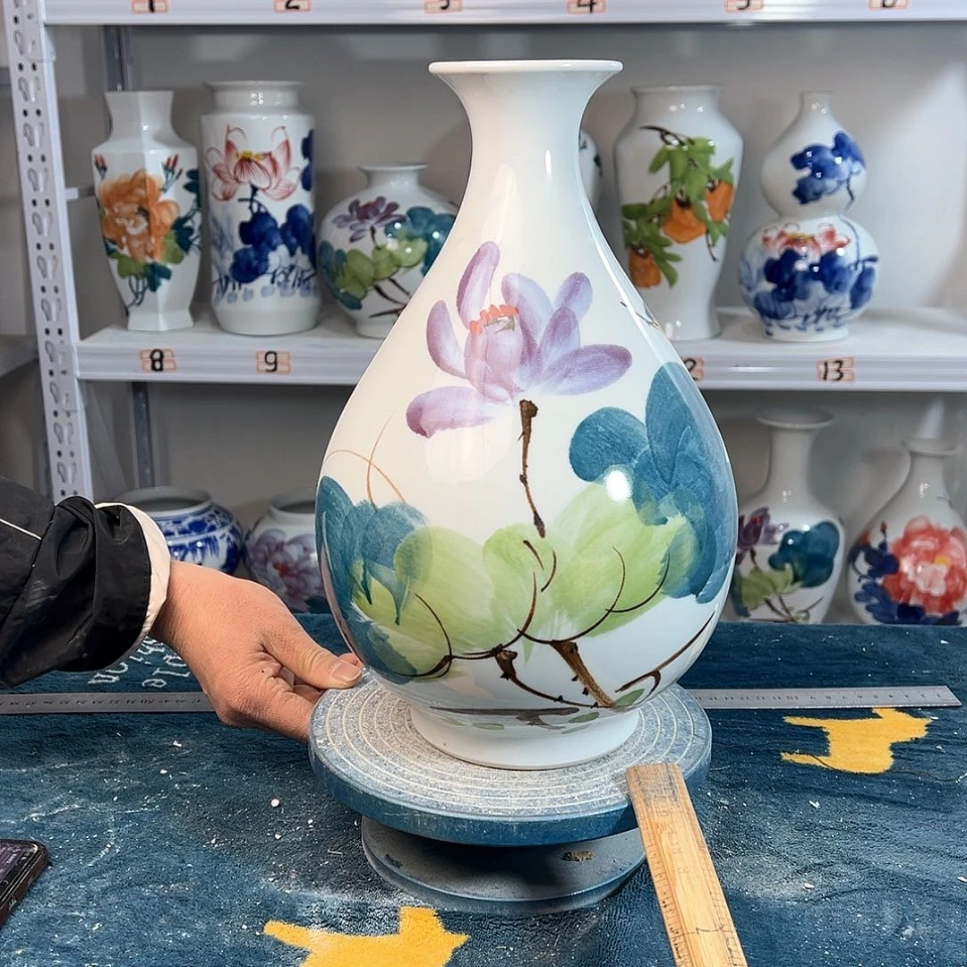 摆件景德镇陶瓷玉鸟