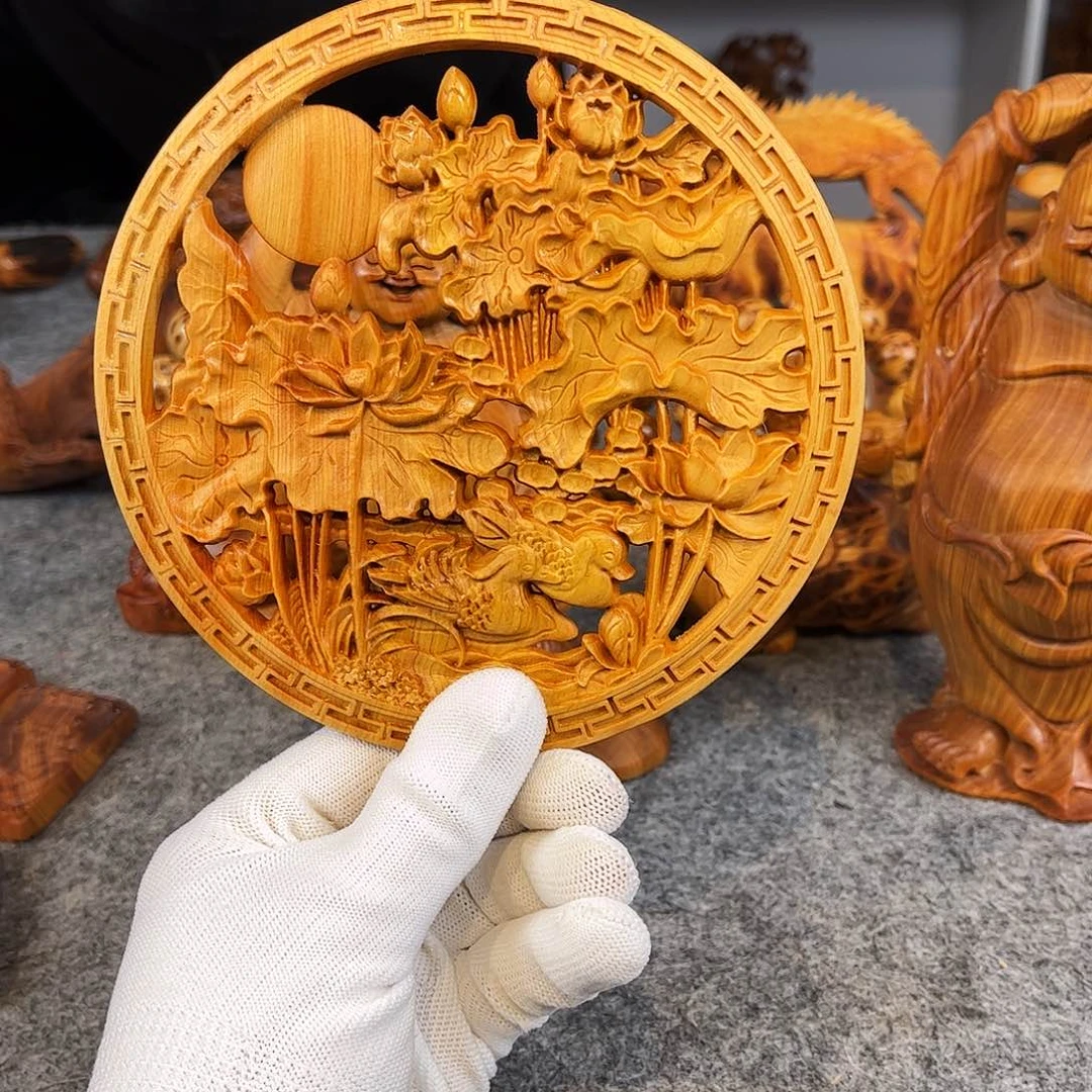 柏木（崖柏）精品盘子