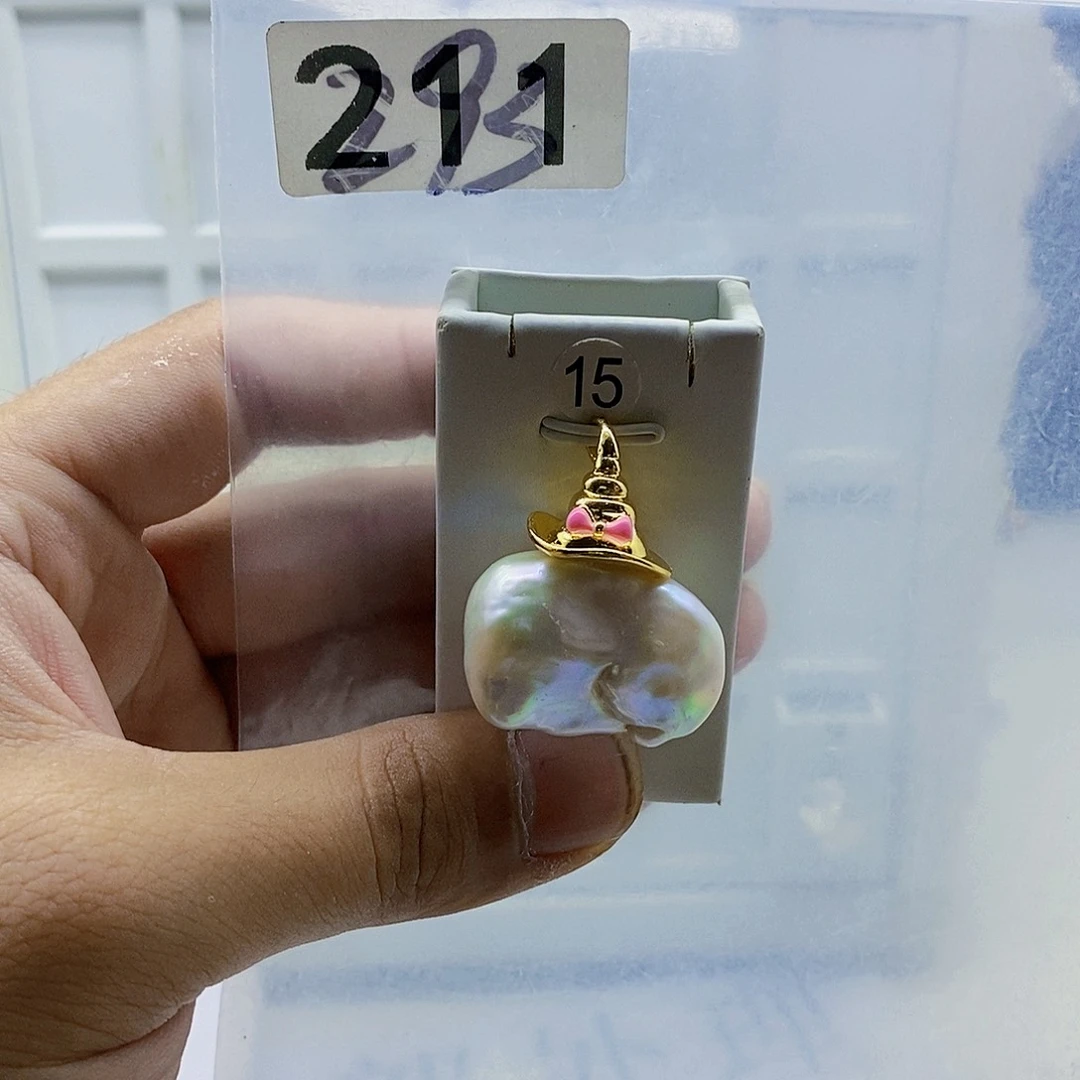 颈饰合金淡水珍珠