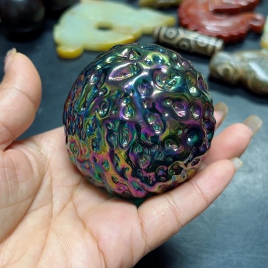 吊坠白玉菩提把件