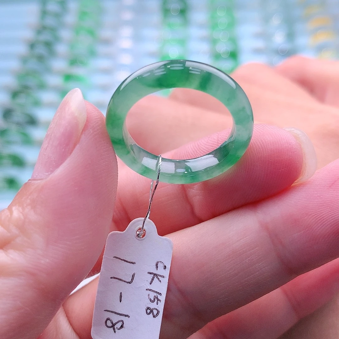 未镶嵌戒指翡翠A货缅甸翡翠