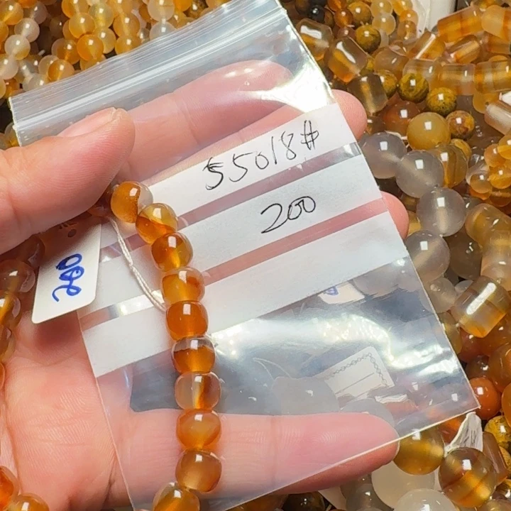 玛瑙/玉髓颈饰合金*️**55018