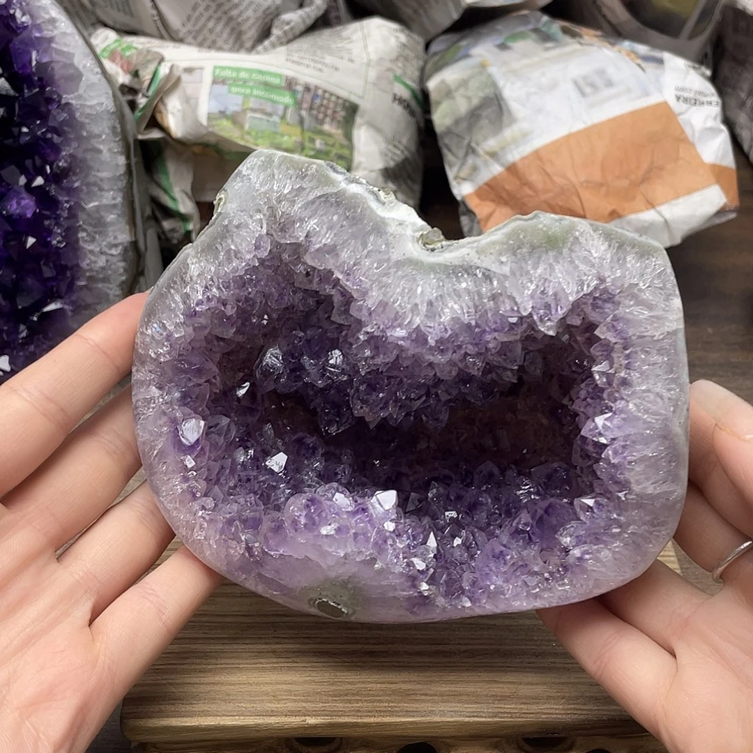 大型摆件（非配饰）紫晶未镶嵌