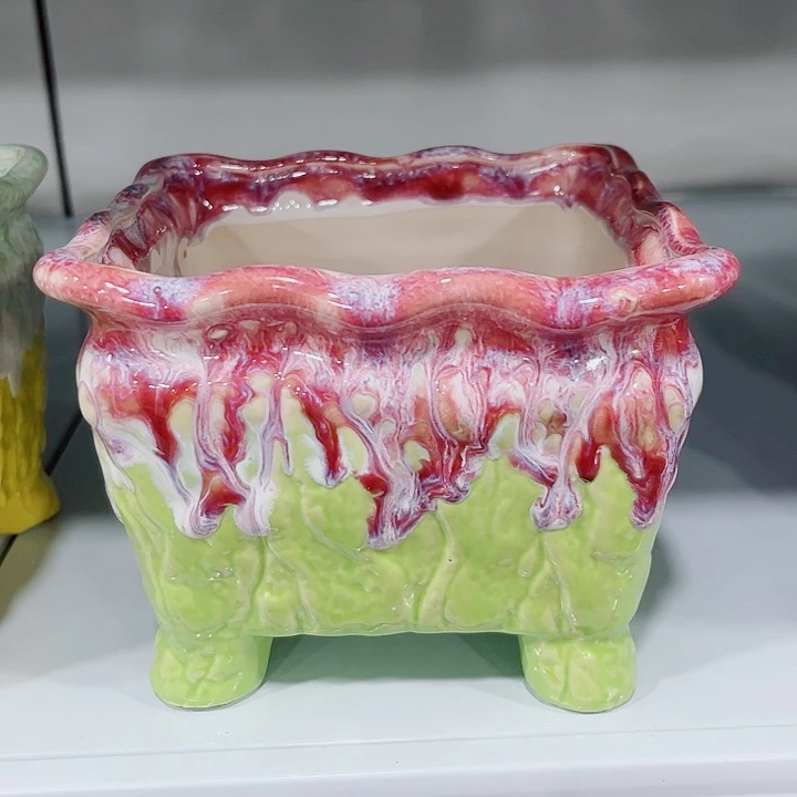 多肉陶瓷花盆满10元包邮