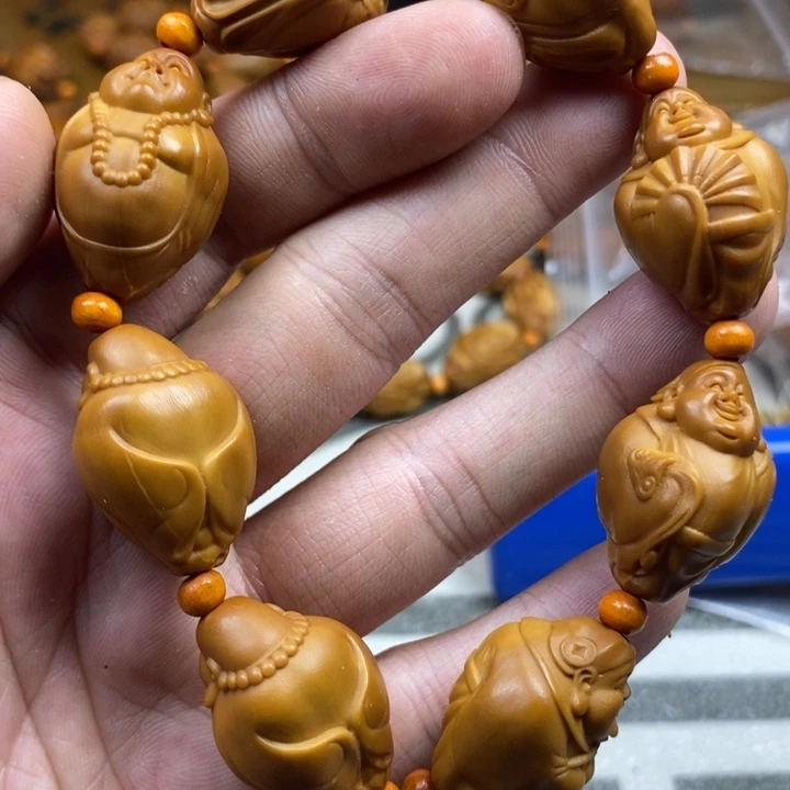 手串/手链橄榄核橄榄核雕工艺手串