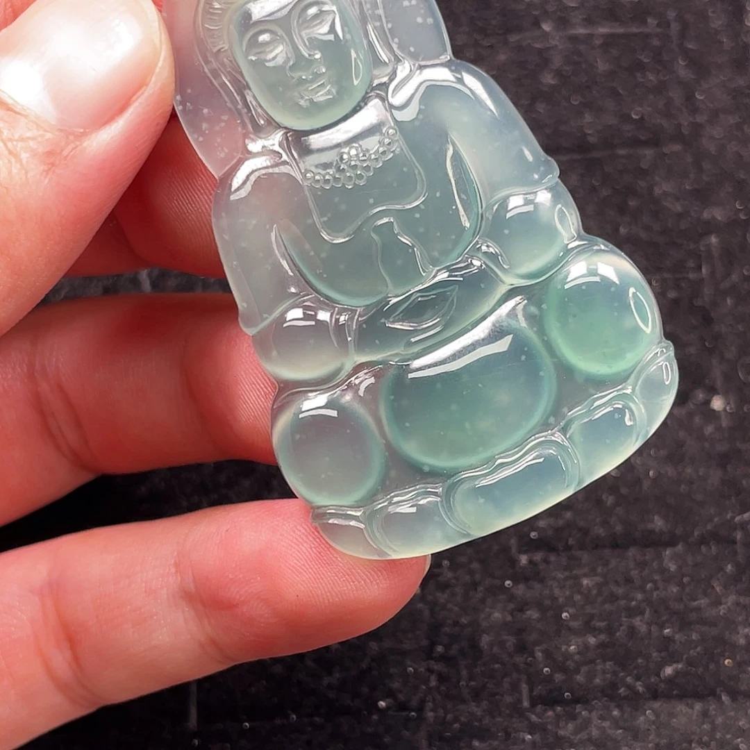 翡翠未镶嵌颈饰6，