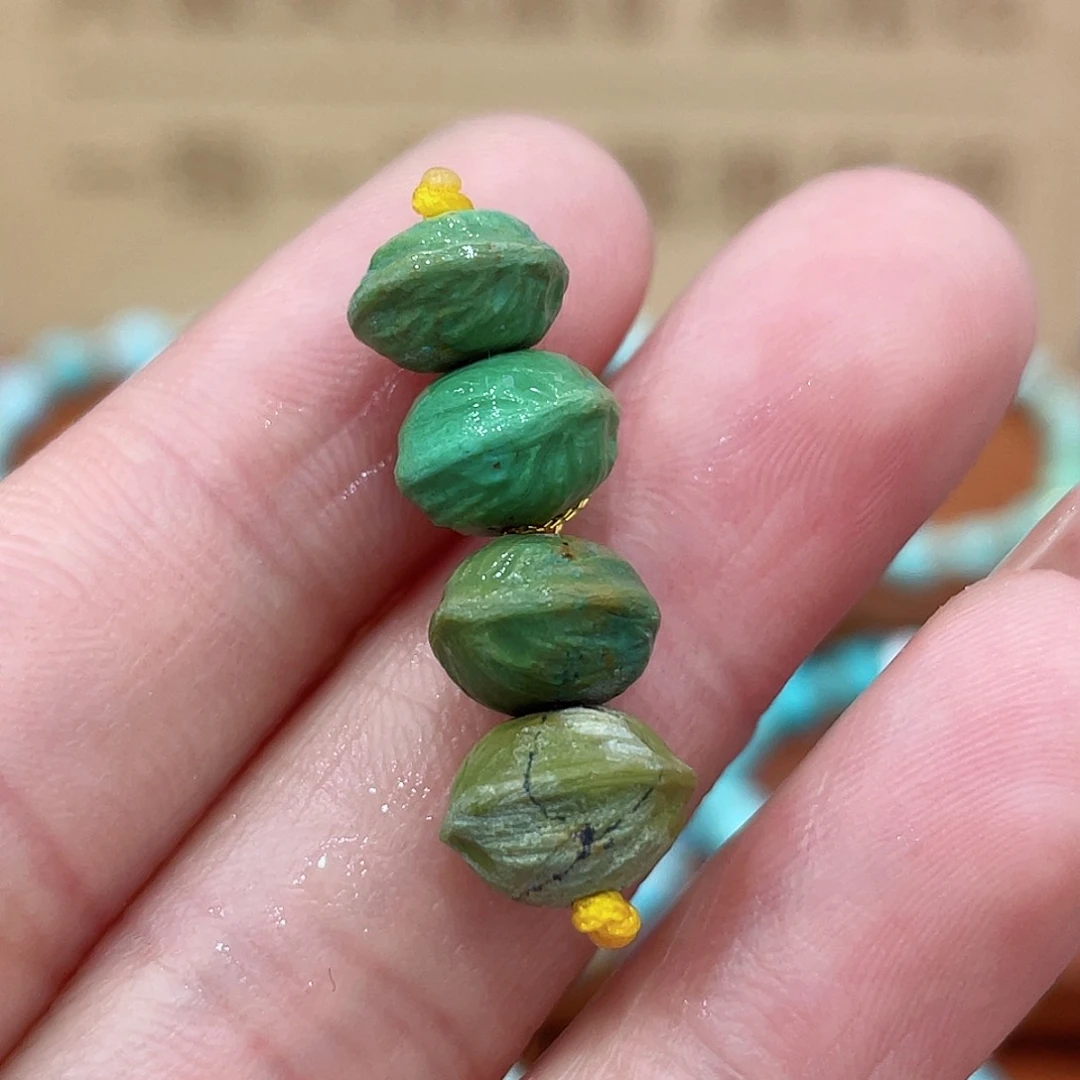 未镶嵌绿松石珠宝奇石