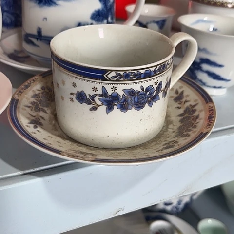 陶瓷咖啡杯一套陶瓷